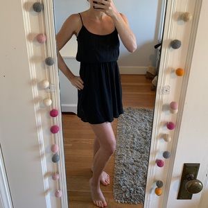 Black cocktail dress